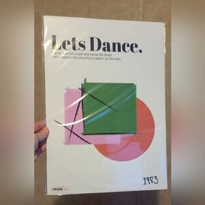 Lets Dance - David Bowie Art Print NEW